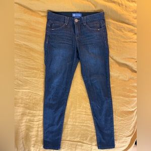 EUC Democracy “Ab” Solution skinny dark wash jean sz 6- #003